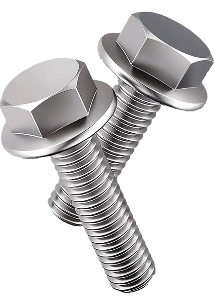 Flanşlı Civata 20 Adet Akb 8.8 DIN6921 Galvaniz Kaplama