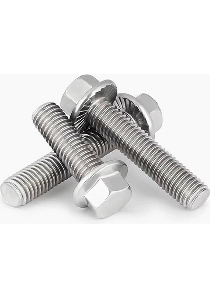 Flanşlı Civata 20 Adet Akb 8.8 DIN6921 Galvaniz Kaplama modelleri