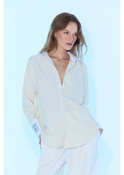 Studio SS6061 Sarı Gömlek