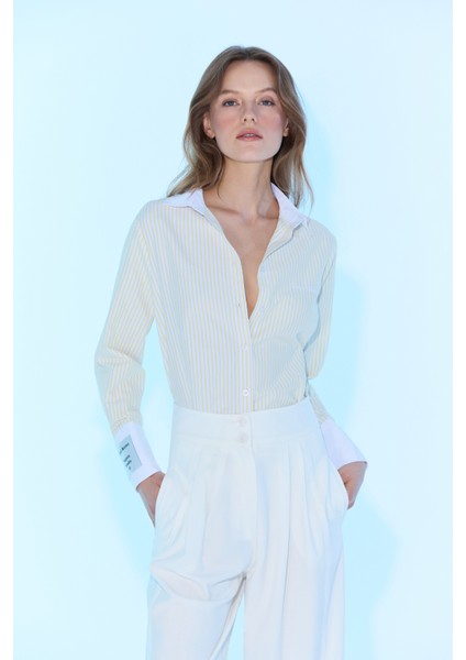 Studio SS6061 Sarı Gömlek fırsatları