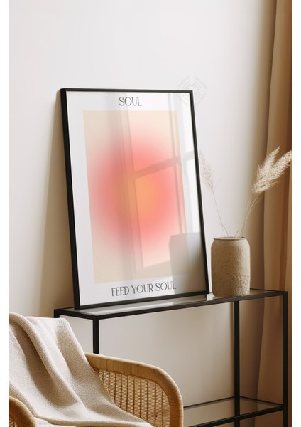 Aura Serisi Siyah Çerçeveli Poster, Tablo NO:142 fırsatları