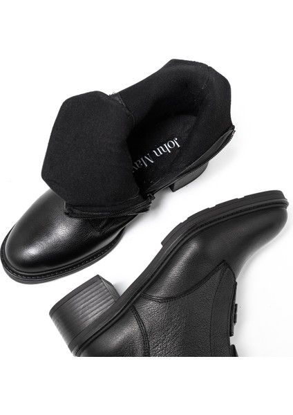 Kadın Bot SR-11032-1 John May Siyah