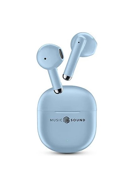 Music Sound Breeze Tws Bluetooth Kulak Içi Kulaklık Mavi