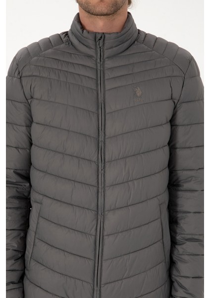 Erkek Gri Mont 50312001-VR024