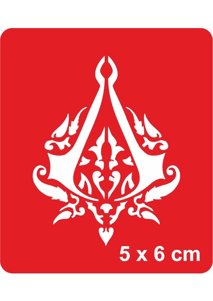 Türk Ajanı Tattoo Geçici Dövme Şablonları Kına Kalıpları