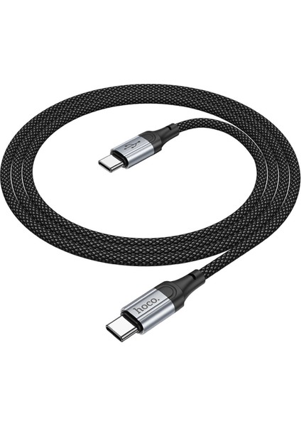 X102 Fresh 1m 60W Type-C To Type-C Pd Hızlı Şarj Data Kablosu Siyah modelleri