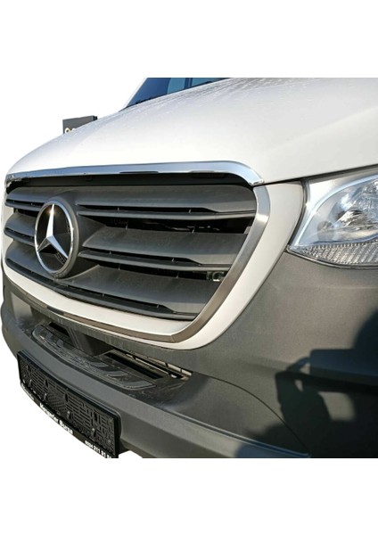 Mercedes Sprinter Krom Ön Panjur Çerçevesi 4 Parça 2018 ve Sonrası Van