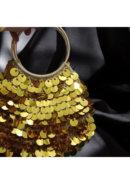 Pullu Gold Çanta ⭐ modelleri