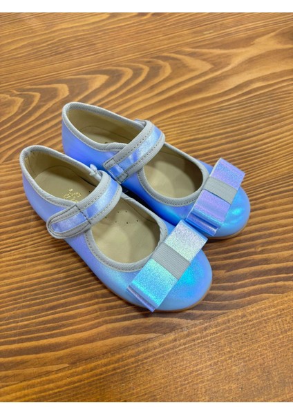 Chloe-Özel Gün Mavi Elsa Vegan Kız Çocuk Babet modelleri