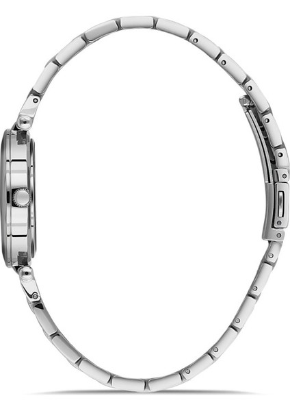 DK.1.AG1399.02 Taşlı Tasarım Çelik Kordon Çelik Kasa 5 Atm Suya Dayanıklı Metalik Renk Kadın Kol Saati fiyatları