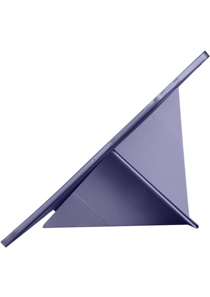 Galaxy Tab S10 Ultra Uyumlu Tri Folding Kalem Bölmeli Standlı Kılıf Mor indirimleri