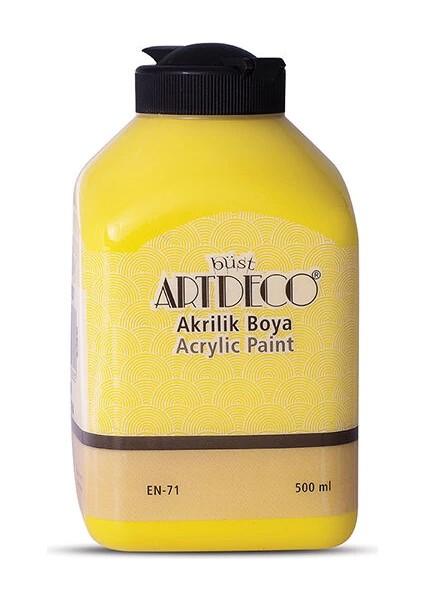 Akrilik Boya 500 Ml. 3601 Sarı