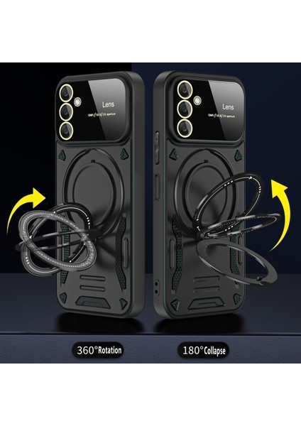 Samsung Galaxy S25 Fe/S24 Fe Kılf Magsafe Stand Özellikli Lens Korumalı Kılıf fiyatları