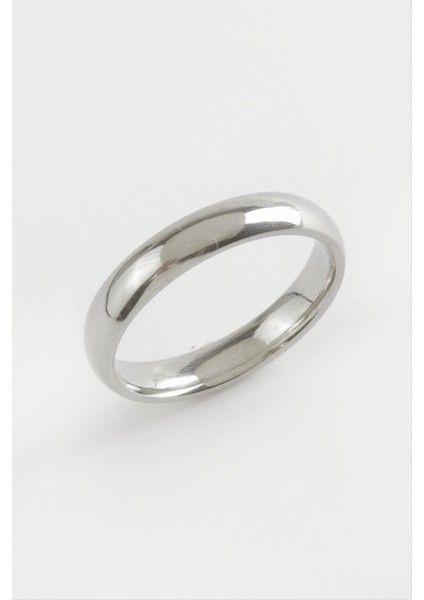 Wizard Alyans Lüks Çelik Yüzük 4 Mm-20