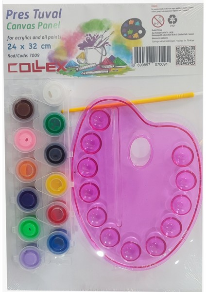 Pres Tuval Resim Seti