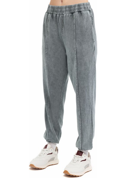 WL FREYA 22SY787 5PR Gri Kadın Eşofman Altı