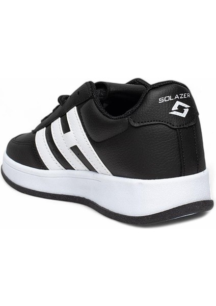 Garson Spor 037 Cilt Siyah Beyaz Ortopedik Spor Ayakkabı modelleri