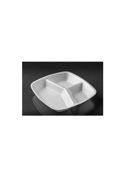 Köpük Tabak 3 Gözlü 25 Ad Beyaz fiyatları