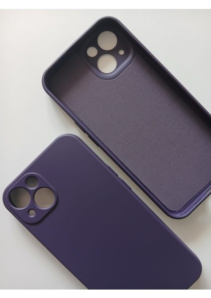 İphone 13 İle Uyumlu LOGOSUZ Kamera Korumalı Lansman Içi Kadife Silikon Kılıf fiyatları