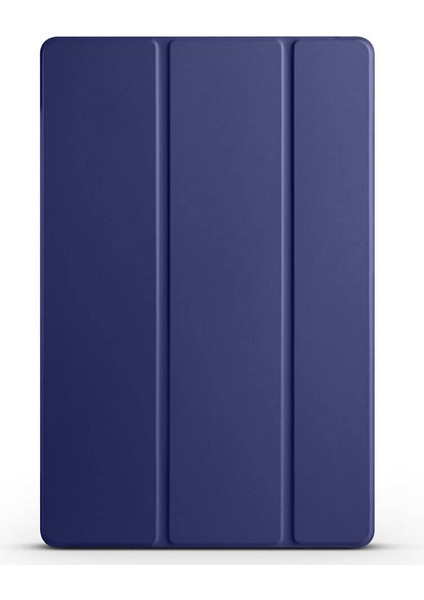 Galaxy Tab S9 Uyumlu Smart Cover Standlı 1-1 Kılıf Lacivert