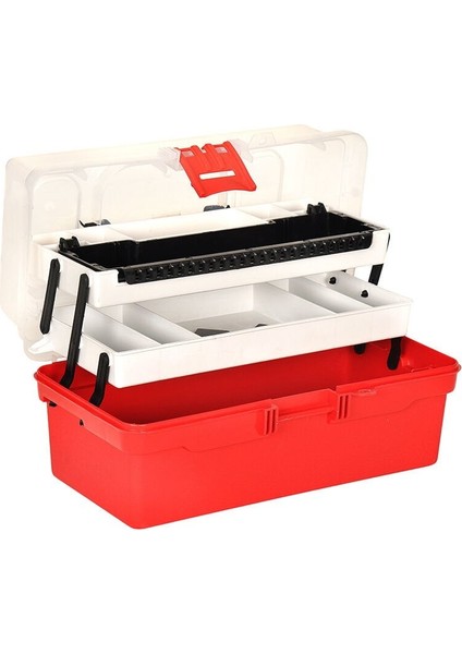 Şeffaf Kapaklı 15'' Balıkçı Alet Malzeme Çantası fiyatları