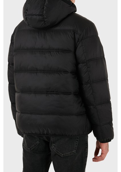 Regular Fit Kapüşonlu Kapitoneli Şişme Mont Erkek Mont DM0DM22044 Bds fiyatları