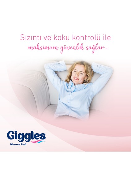 Gıggles Kadın Mesane Pedı Medıum 10'lu (1X10X12) indirimleri