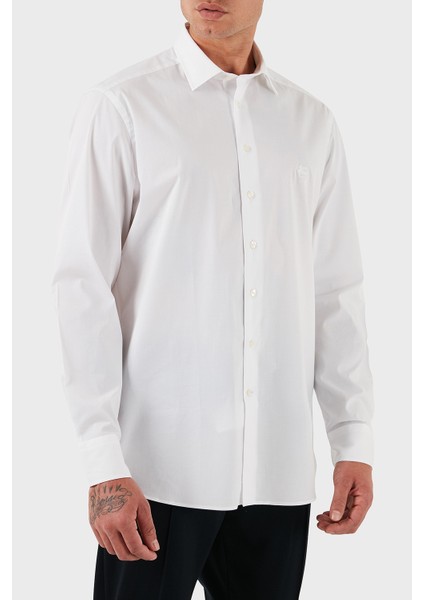 Streç Pamuklu Regular Fit Düğmeli Yaka Gömlek Erkek Gömlek MRIB0002 AV607 W0800 modelleri
