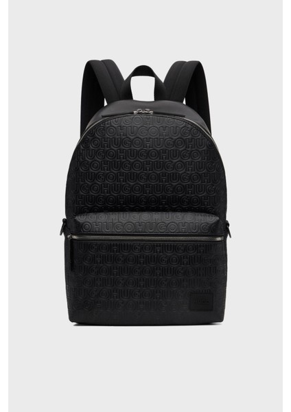 Kabartma Logolu Ayarlabilir Omuz Askılı Sırt Çantası Erkek Sırt Çantası 50552901 005