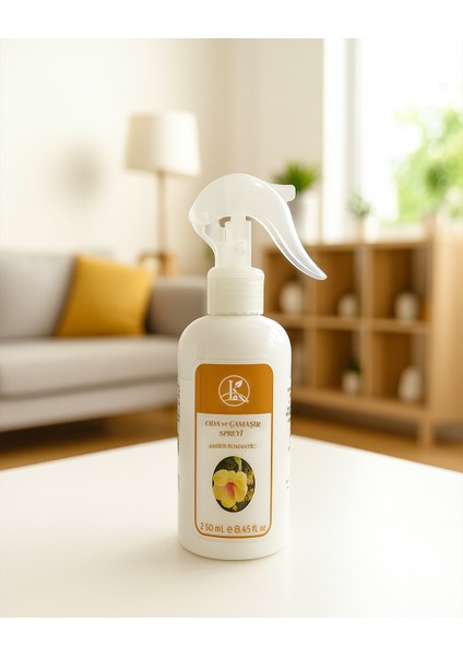 Amber Romantic Oda ve Çamaşır Spreyi – Sıcak, Romantik ve Etkileyici Bir Dokunuş 250ML modelleri