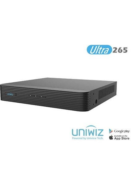 NVR-110E2 10 Kanal 8mp H265 1X6TB HDD Hdmı&vga Nvr (10 Kanal Nvr Kayıt Cihazı)