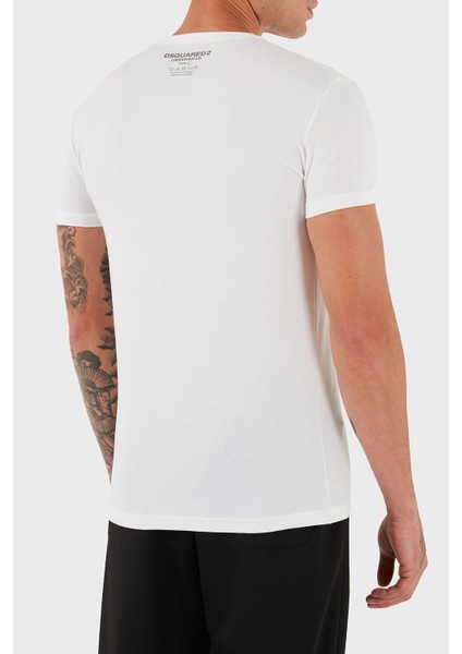Pamuklu Slim Fit Bisiklet Yaka T Shirt Erkek T Shirt DCM380020 02 fiyatları