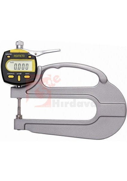 AS-495 Dijital Kalınlık Komparatörü 0-10MM Kapasite 0.01MM Hassasiyet 30MM Derinlik