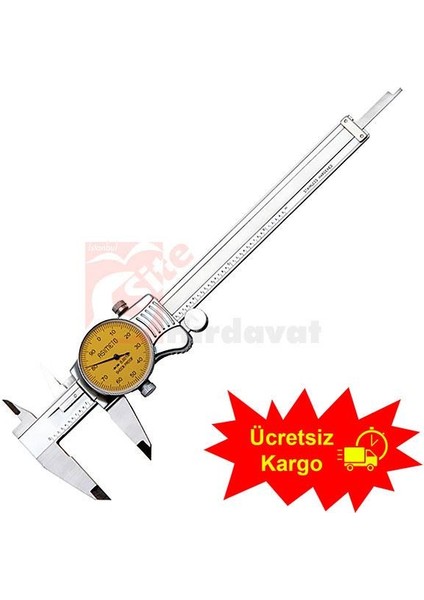 AS-304 Saatli Kumpas 0-300MM Alüminyum Kaplı