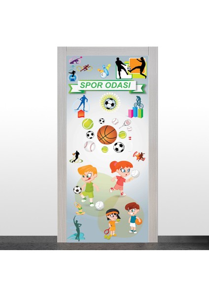 Spor Odası Kapı Giydirme 90*205 cm fiyatları