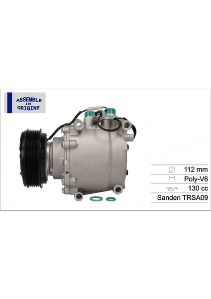 Klima Kompresörü Sıfır Ürün Honda Cıvıc Vıı Accord Vı