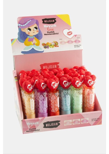 Wizard Müjgan Love Yazılı Dudak Nemlendirici-Sarı fiyatları