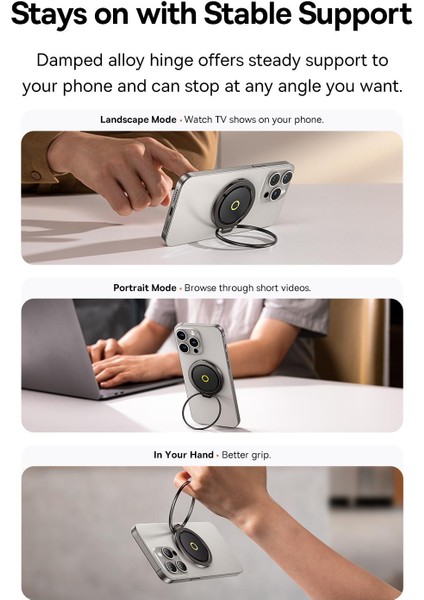 Magpro 2 Manyetik 360 Derece Ayarlanabilir Standlı Telefon Tutacağı indirimleri