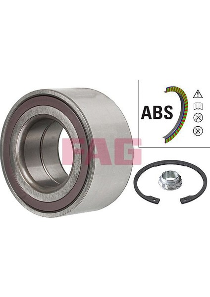 Teker Rulmanı Arka Bmw E81 E87 E82 E88 E90 E91 E92 E93