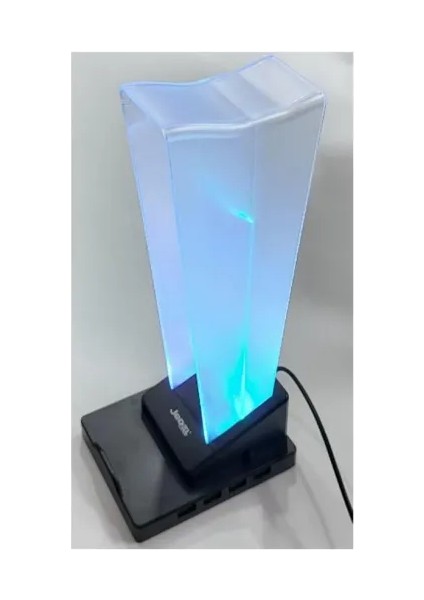 Gm-02 Rgb 4 Port USB Çoklayıcılı Kulaklık Standı fiyatları