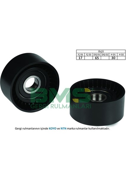 Alternatör Gergi Rulmanı 145-146-147-155-156-166-GTV-SPIDER 1.4-16V-1.6 16V-1.8 16V-1.9JTD-92