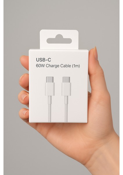 60W Typ-C Şarj Kablosu
