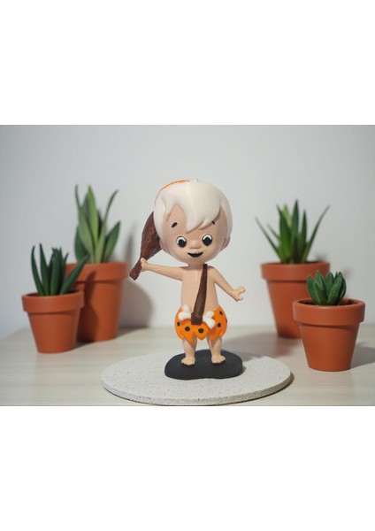 Taş Devri Bambam 12CM Dekor Figür Oyuncak modelleri