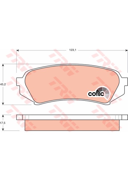 Balata Arka Disk Lexus Lx 4.7 98-08 Toyota Land Cruıser J10 4.2-4.7 98-07