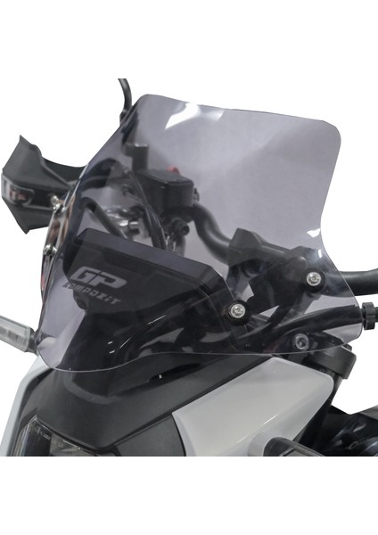 Honda CB500 Hornet 2025 Uyumlu Ön Cam Siyah 28 cm modelleri