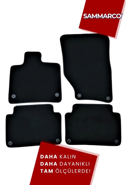 Audi Q7 2012 Halı Paspas Velur Paspas Kumaş Paspas Oto Paspas