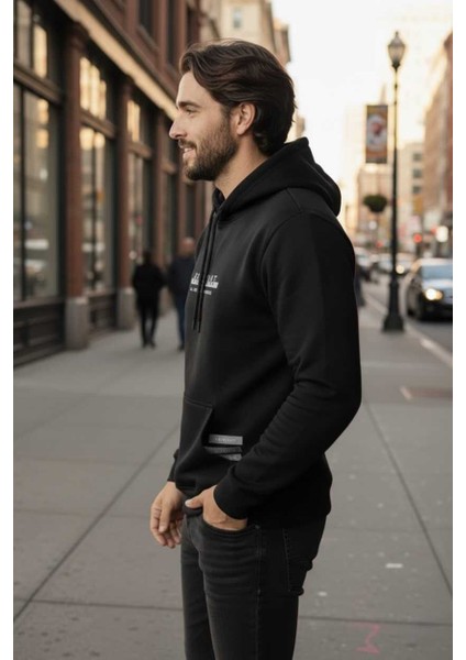 Fern Kapüşonlu Erkek Sweatshirt Lacivert fiyatları
