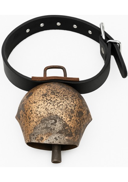 3 Numara Hakiki Deri Kemerli Kelek Çan