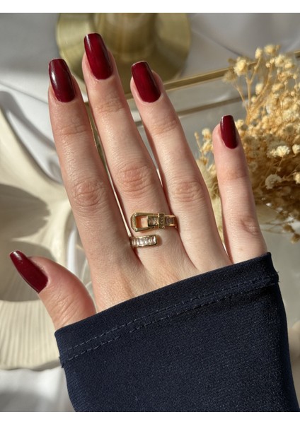 Yılan Model Gold Yüzük