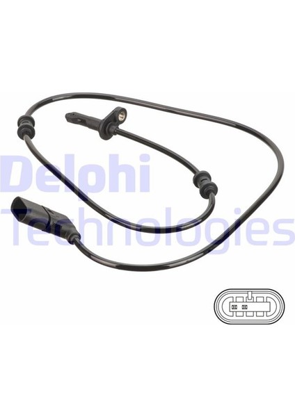 Abs Sensoru Arka Mercedes C-Class W205 S205 C205 A205